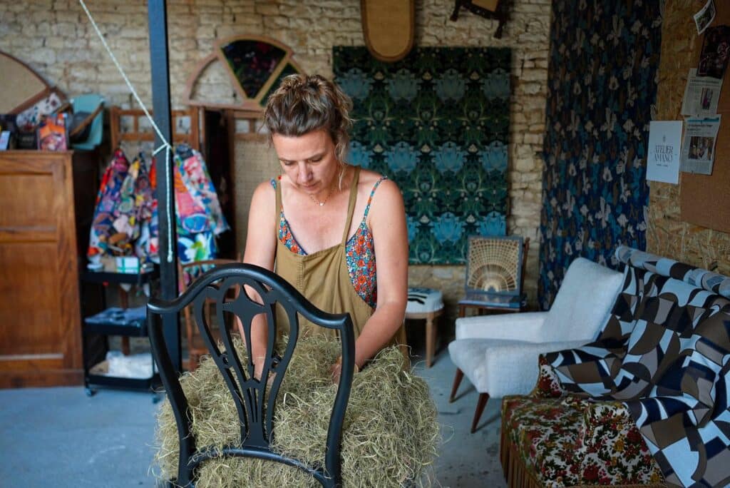 Tapissière d'ameublement